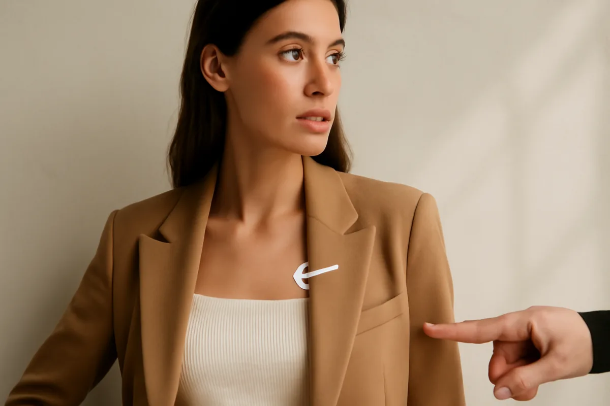 Come sovrapporre blazer e top per ottenere uno stile raffinato? Il dettaglio che pochi notano